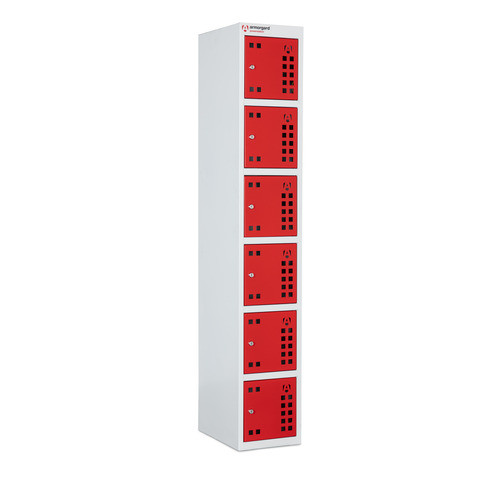 ARMORGARD POWERSTATION 6 DOOR BATTERY CHARGING UNIT (300X450X1800)