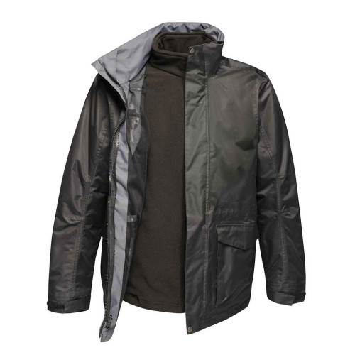 REGATTA BENSON III 3-IN-1 BREATHABLE JACKET-BLACK