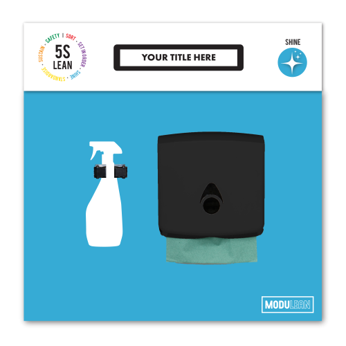 MODULEAN - CLEANING BOARD WET - BLUE