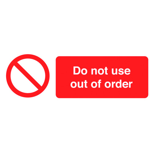 DO NOT USE OUT OF ORDER - LABELS (PK/6)