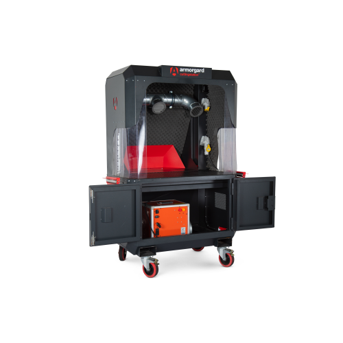 ARMORGARD CUTTINGSTATION WITH EXTRACTION SYSTEM