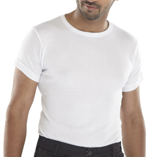 Thermal Vest Long Sleeve White