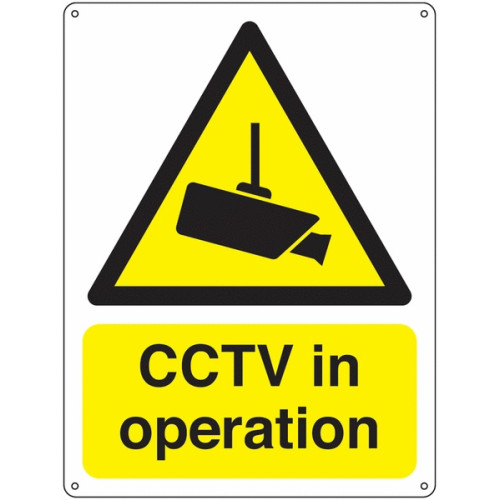 CCTV IN OPERATION - VANDAL RESISTANT