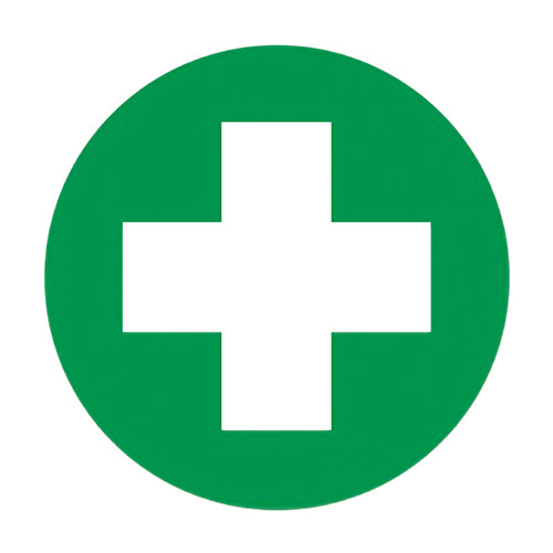 FIRST AID HELMET STICKER (X50)