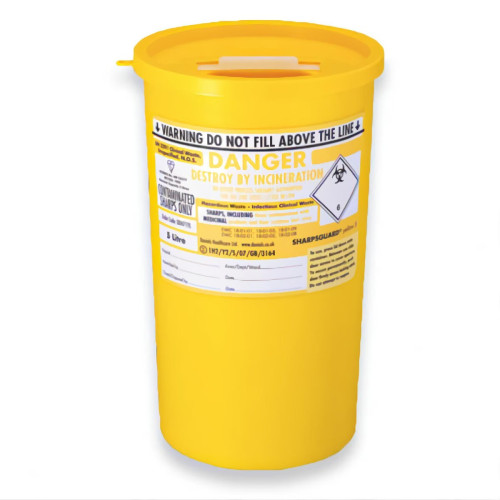 SHARPS DISPOSAL BIN 5L