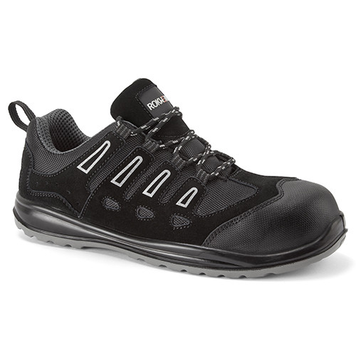 ROKWEAR GRIT S1P SRA TRAINER SHOE-BLACK-8
