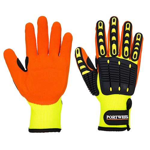 ANTI IMPACT GRIP CUT LEVEL 2 GLOVE-ORANGE/YELLOW-L/9