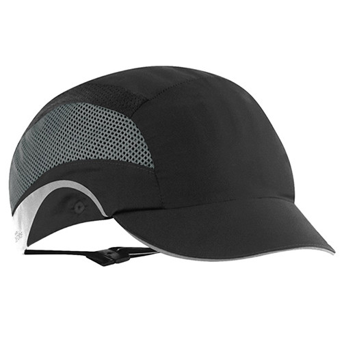 JSP AEROLITE 5CM SHORT PEAK BUMP CAP - BLACK