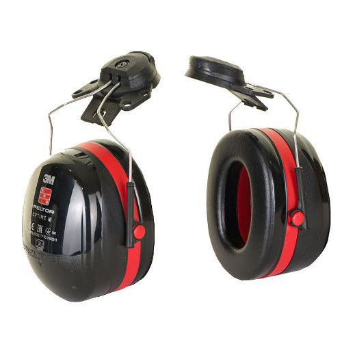3M PELTOR OPTIME III HELMET ATTACH EARMUFFS