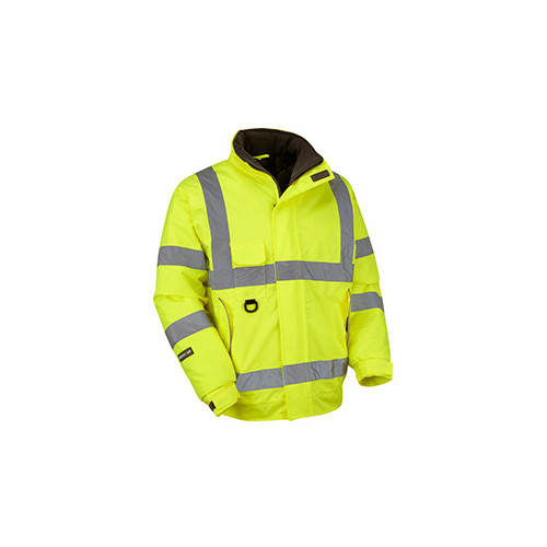 ROKWEAR CHURT HI-VIS BOMBER JACKET - YELLOW - L