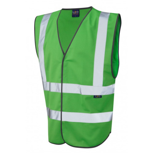 HI-VIS WAISTCOAT (NC) - GREEN - XL