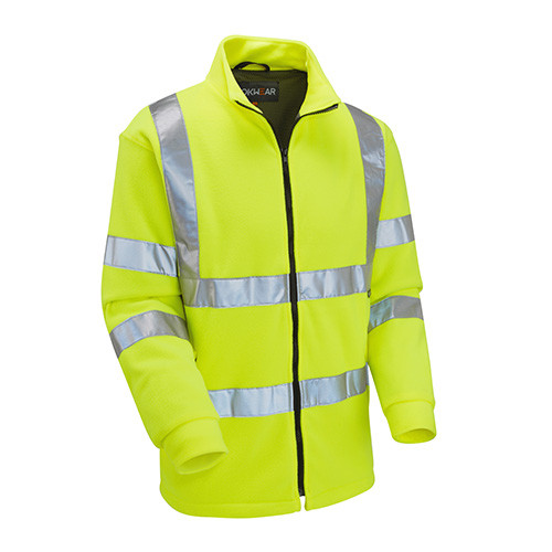 ROKWEAR HINDHEAD HI-VIS FLEECE - YELLOW - L