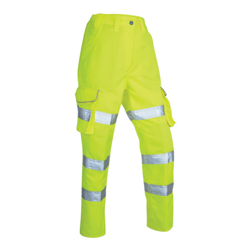LEO PENNYMOOR CLASS 2 WOMENS CARGO TROUSER-YELLOW-14R