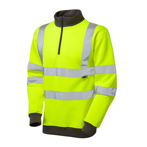 LEO BRYNSWORTHY CLASS 3 ZIP SWEATSHIRT-YELLOW-L