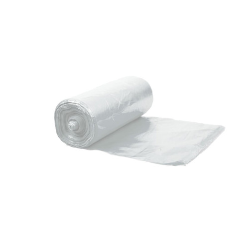 WHITE LIGHT DUTY SWING BIN LINERS 13X23X28 (X1000)