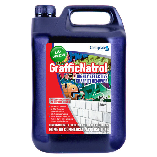 GRAFFIC NATROL HIGHLY EFFECTIVE GRAFFITI REMOVAL SPRAY 5L