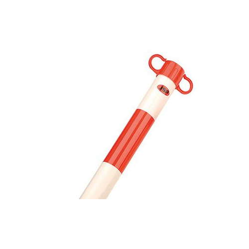 CHAIN SUPPORT POST 900MM RED/WHITE