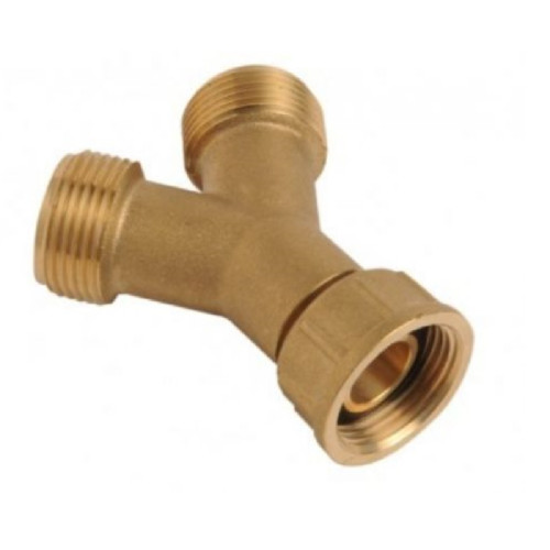 BRASS Y- PIECE (UNION TYPE)