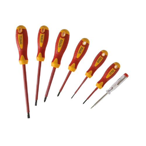 VDE SCREWDRIVER SOFT GRIP SET OF 7