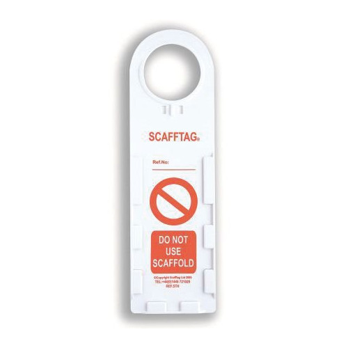 SCAFFTAG HOLDERS (X10)