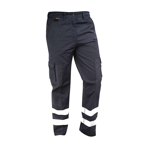 AQUA BALLISTIC CARGO TROUSERS C/W TAPES - BOTTLE GREEN - 54-T