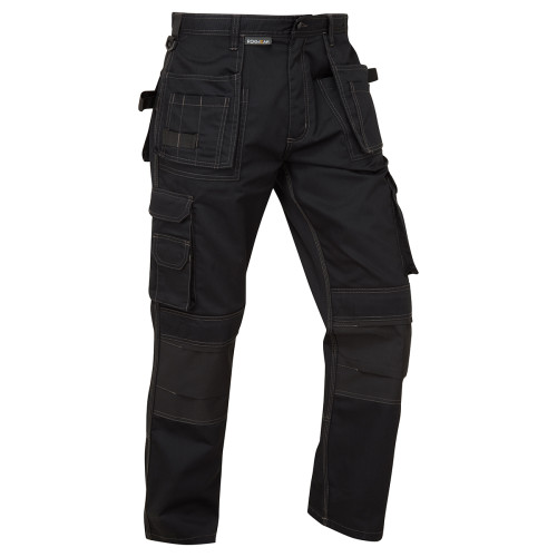 ROKWEAR HENLEY TRADESMAN TROUSER - BLACK - 42T