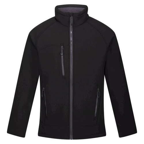 REGATTA NORTHWAY PREMIUM SOFT SHELL JACKET - BLACK - L
