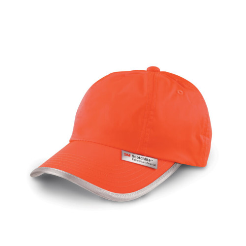 HI-VIS BASEBALL CAP - ORANGE