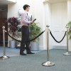 BLACK BARRIER ROPE