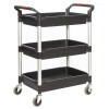 3 SHELF TUB TROLLEY (COMPLETE WITH BUCKETS)