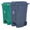 WHEELIE BIN WITH FOOT PEDAL - 70L - DARK GREY