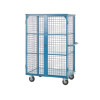 H.D. DISTRIBUTION TROLLEY WITH SHELVES & DOORS