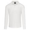 PREMIUM LONG SLEEVE POLO SHIRT - BLACK - 2XL