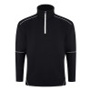 ORN Fireback 1/4 Zip Sweatshirt Black/Black