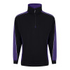 ORN Avocet 1/4 Zip Sweatshirt Black/Purple