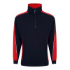 ORN Avocet 1/4 Zip Sweatshirt Navy/Red