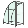 STRATFORD SHELTER WITH MESH GATES - 1 METRE PET G ROOF