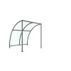 LEYTON CYCLE SHELTER - 2 METRE - PETG ROOF