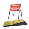 HYDROSNAKE AND DANGER FLOOD WATER SIGN KIT