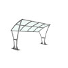 NEWTON CYCLE SHELTER - 4 METRE - PETG ROOF