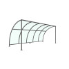 LEYTON CYCLE SHELTER - 5 METRE - PETG ROOF