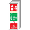 FOAM EXTINGUISHER FOR USE ON (PK/6)