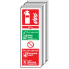WATER EXTINGUISHER FOR USE ON (PK/6)