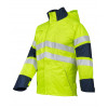 ProGARM 9720 ARC Treated Waterproof Jacket Yellow/Navy