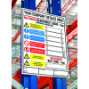 WEIGHT LOAD IDENTIFICATION - PALLET RACKING WEIGHT LOAD - H.356 X W.254