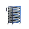 MOBILE TRAY RACKS - 6 TRAYS