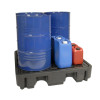 ARMORGARD 4 DRUM SPILL PALLET (1290x1380x280)