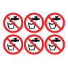 DO NOT DRINK SYMBOLS - LABELS (PK/30)