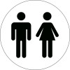 MALE AND FEMALE (SYMBOLS ONLY)