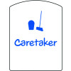 CARETAKER SCHOOL SIGN